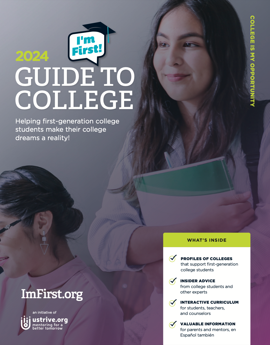2024 I'm First! Guide to College
