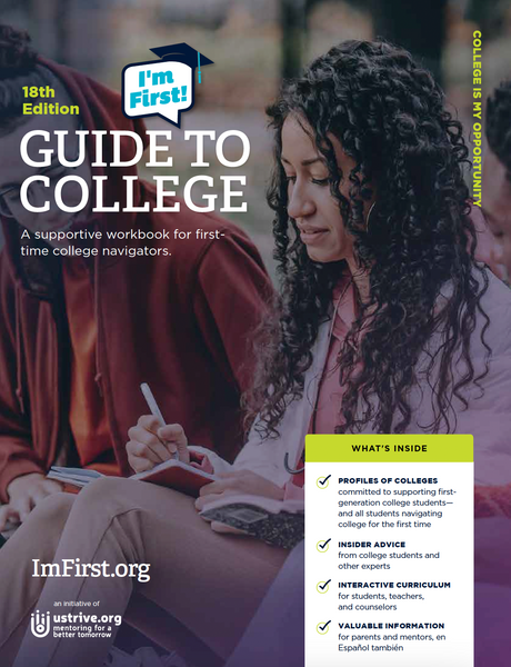 2026 I'm First! Guide to College