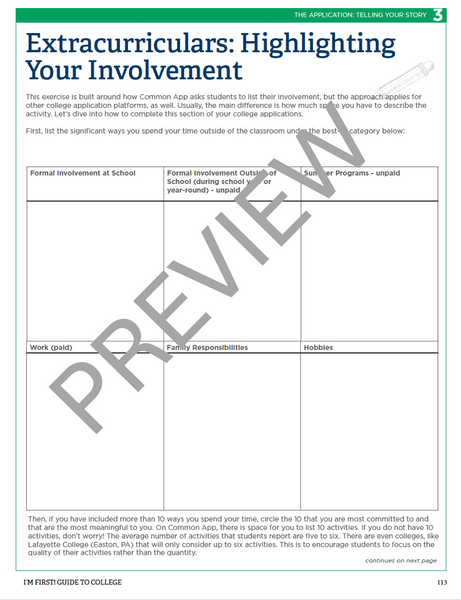 2026 I'm First! Guide to College