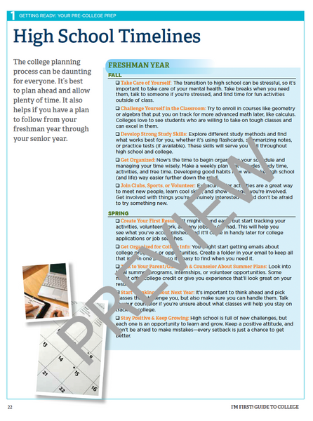 2026 I'm First! Guide to College