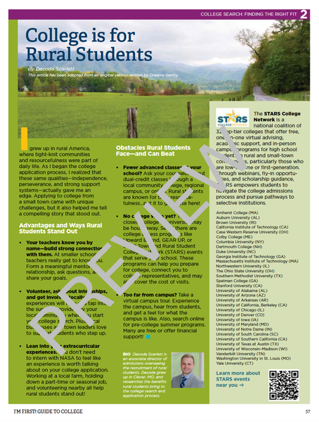 2026 I'm First! Guide to College