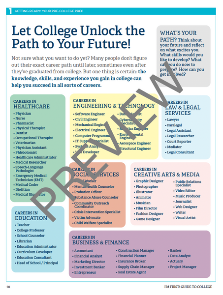 2026 I'm First! Guide to College